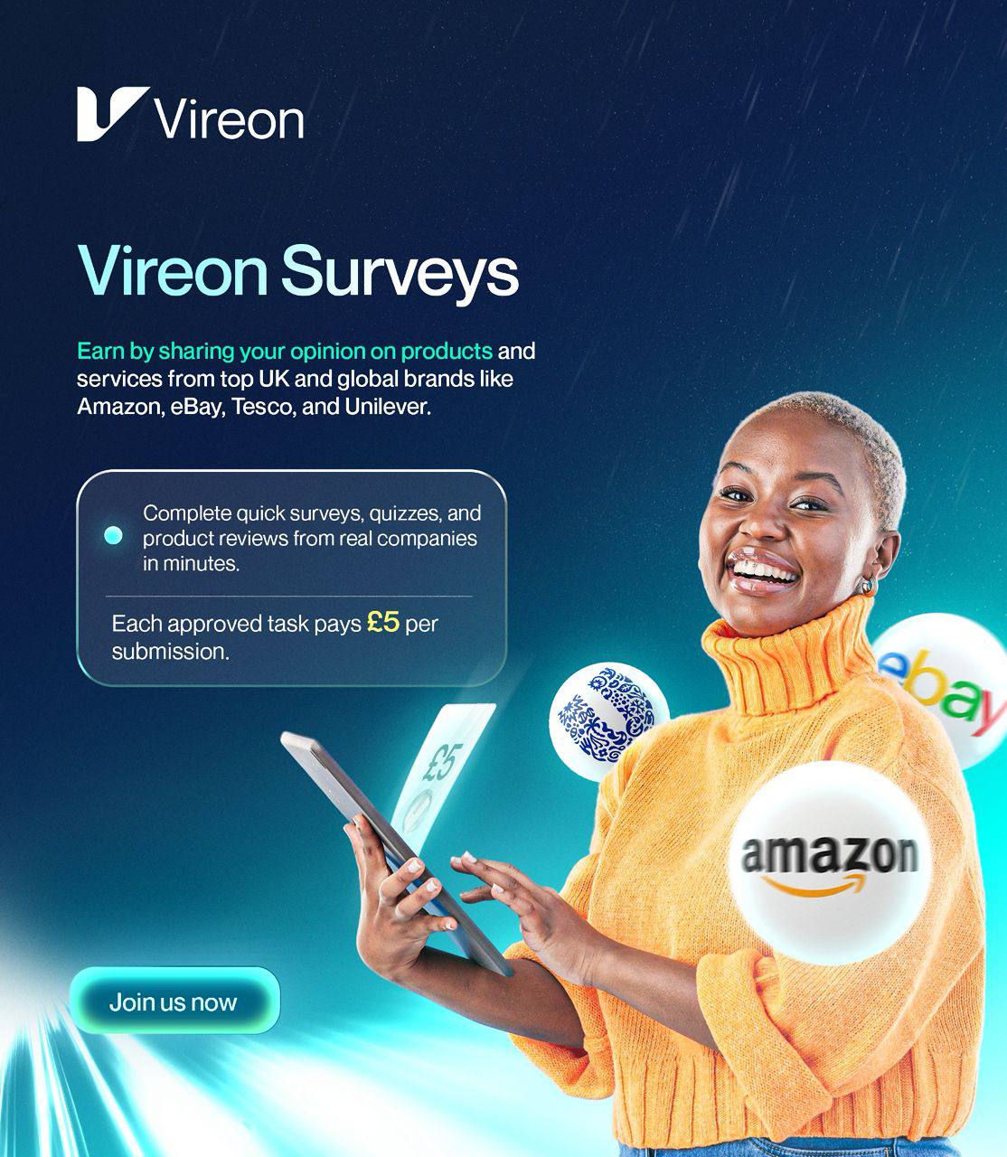 Vireon Surveys Platform Operational Framework Display